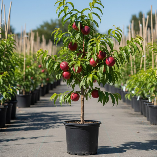 Персик Блек Бой красномякотный купить