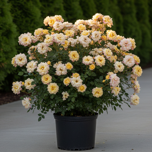 Роза плетистая Санни Кнок Аут купить